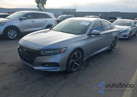 2019 Honda Accord Sport из США, поврежденный, VIN 1HGCV1F33KA166503